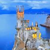 The Swallow's Nest Castle in Ukraine paint by numbers