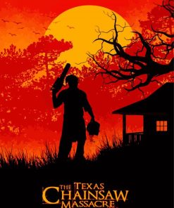 The Texas Chainsaw Massacre paint by numbers