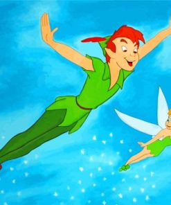 The Adventures Of Peter Pan paint by numbers