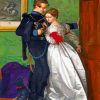 The Black Brunswicker John Everett Millais paint by numbers