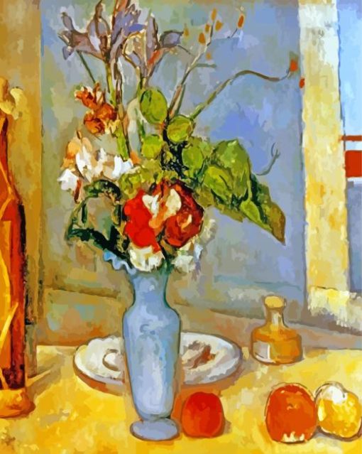 The Blue Vase Painting paint by number