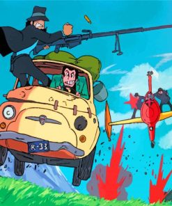 The-Castle-Of-Cagliostro-anime-paint-by-number