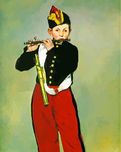 The Fifer Edouard By Manet paint by numbers