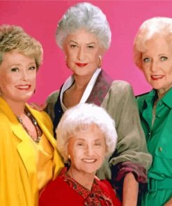 The Golden Girls paint by numbers