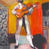 The Guitarist Henri Matisse paint by numbers