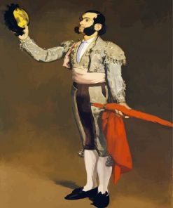 The Matador Saluting By Manet paint by numbers