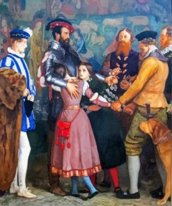 The Ransom Millais paint by numbers