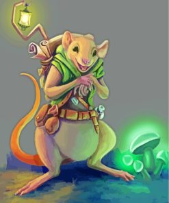 The Rat Merchant paint by numbers