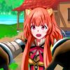 The Rising Of The Shield Hero Character Raphtalia paint by numbers