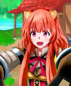 The Rising Of The Shield Hero Character Raphtalia paint by numbers