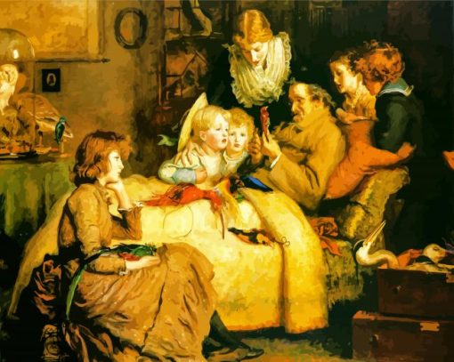 The Ruling Passion Millais paint by numbers