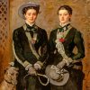 The Twins Kate And Grace Hoare By Millais paint by numbers