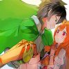 Naofumi And Raphtalia The Rising Of The Shield Hero paint by numbers