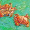 Two Crabs paint by numbers