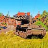 War Thunder Military Tank paint by numbers