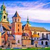 Wawel Cathedral Poland paint by numbers