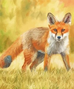 Wild Fox paint by numbers