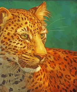 Wild Jaguar paint by numbers