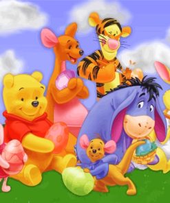 Winnie The Pooh paint by numbers