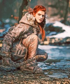 Ygritte Game Of Thrones paint by numbers