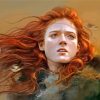 Ygritte From Game Of Thrones paint-by-number