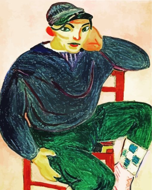 Young Sailor Henri Matisse paint by numbers