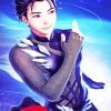 Yuuri Katsuki In Ice Anime paint by numbers