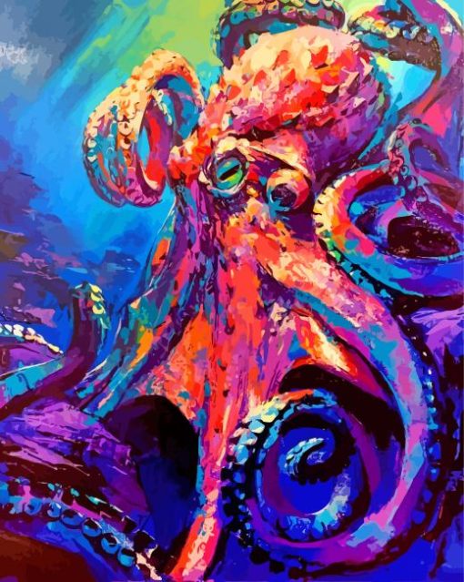 Aesthetic Kraken-paint-by-numbers