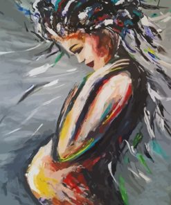 abstract-pregnant-woman-paint-by-numbers