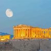 Acropolis Of Athens Greece paint by numbers