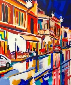 Adelaide Nightscape paint by numbers