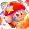 Adorable Kirby paint by numbers