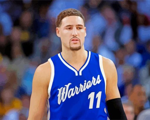 Aesthetic Klay Thompson paint by numbers