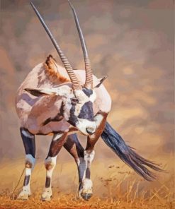 Aesthetic Oryx Animal paint by numbers