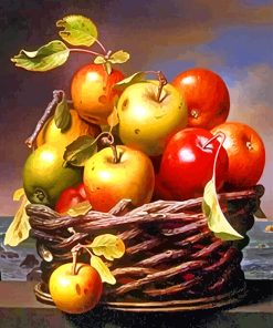 Aesthetic Apples Fruit paint by numbers