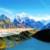 Aesthetic Gokyo Lakes paint by numbers