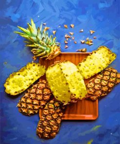 Aesthetic Ripe Pineapple paint by numbers