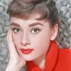 Audrey Hepburn Actress paint by numbers