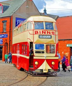 Beamish, the Living Museum of the North paint by numbers