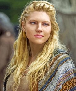 Beautiful Lagertha paint by numbers