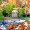 Blagaj Tekke Mostar paint by numbers