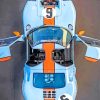 Racing Car Ford Gt40 Opened Doors-paint-by-numbers