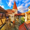 Brasov Bran Castle paint by numbers