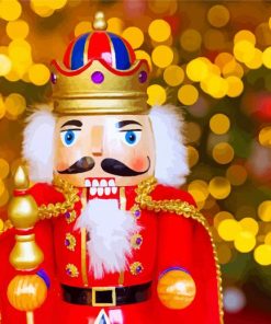 Christmas Nutcracker paint by numbers