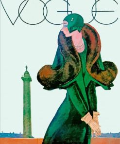 Vogue Poster Classy Woman paint by numbers