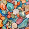 Colored Pebbles Stone paint by numbers