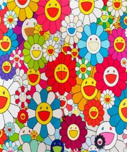 Murakami Art paint by numbers