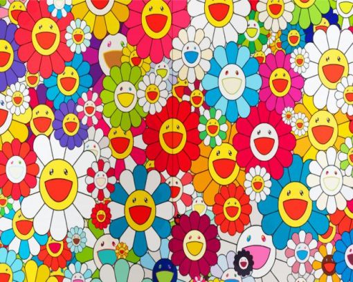 Murakami Art paint by numbers