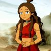 Cute Katara paint by numbers