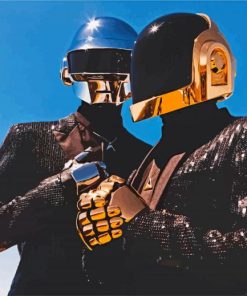 daft-punk-Electronic-Duo-paint-by-number